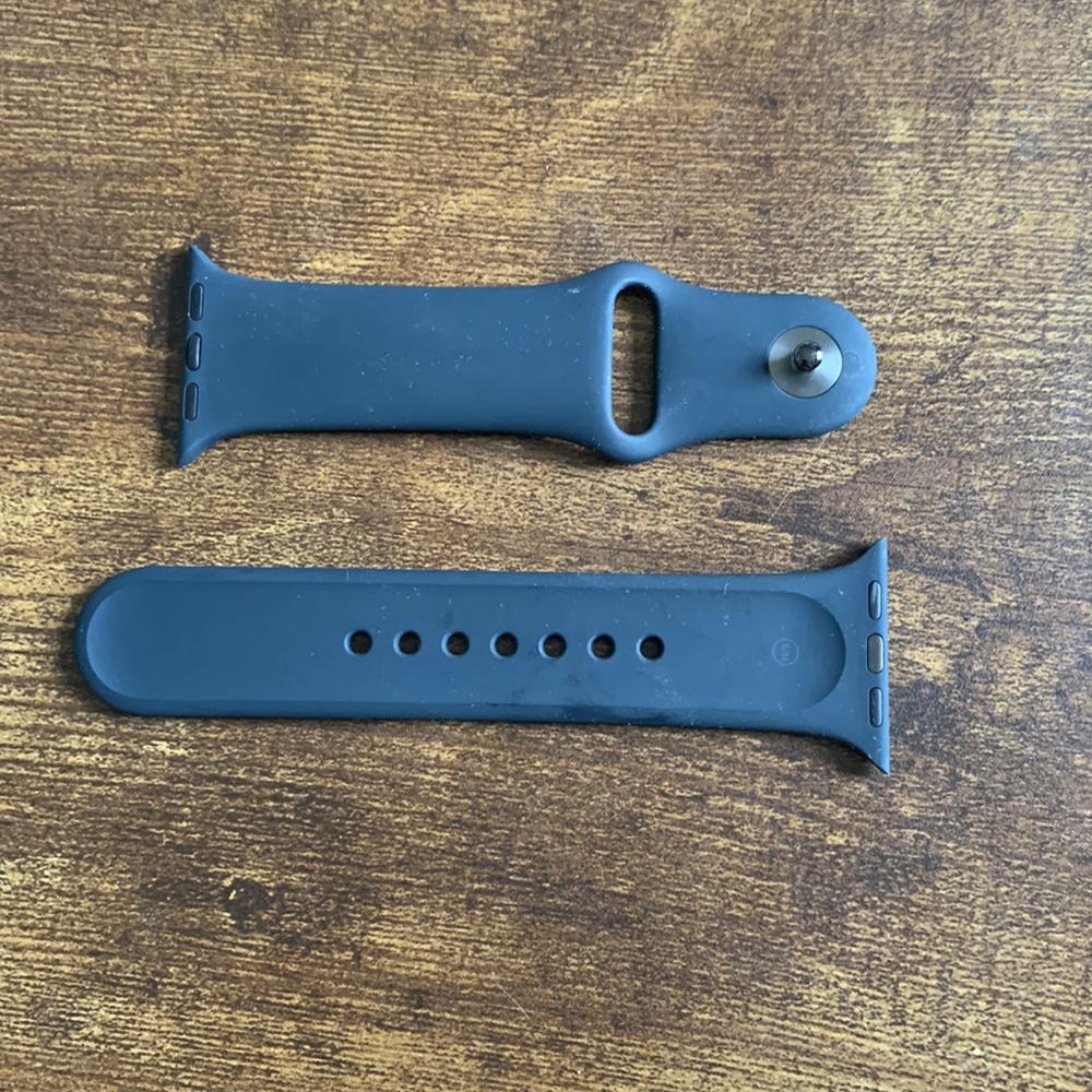 NWB. Apple Watch 8. Midnight blue wrist band.